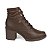 Bota Coturno Dakota Feminina Couro Salto Bloco Confortável D0461 - Imagem 4