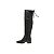 Bota Over The Knee Feminina Beira Rio Cano Alto Salto Bloco 9087.103 - Imagem 3