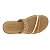 Sandália Papete Chinelo Feminino Beira Rio Metalizado Casual 8488.146.32266 - Imagem 7