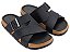 Sandália Chinelo Slide Birken Cartago Masculina Tira Cruzada 12691 - Imagem 2