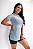 Camiseta de Tule Long Line Feminina - Imagem 1
