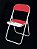 Cadeira Dobrável Pantone Original Seletti -VERMELHA pequenos defeitos - Imagem 4