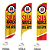 Wind Banner Personalizado Tamanho P - Imagem 1