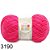 FIO MAIS BEBÊ CIRCULO 100G COR 3190 ROSA CHOQUE - Imagem 1