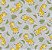 tecido tricoline Girafas cor 06 (Cinza) medidas 0,50x1,50 mts - Imagem 1