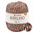 BARBANTE EUROROMA BRILHO OURO ESPECIAL NATAL 4X6 - 400G - 406 M COR 5034 BRANCO VERDE VERMELHO - Imagem 1