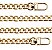ALÇA DE METAL CORRENTE PEQ 120 REF 416397 COR 20 DOURADO - CÍRCULO - Imagem 1