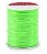 CORDÃO DE CETIM 1MM ARTEPUNTO CD001 COR 160 VERDE NEON 50 MTS - Imagem 1