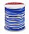 CORDÃO DE CETIM 1MM ARTEPUNTO CD001 COR 182 MULTICOR AZUL 50 MTS - Imagem 1