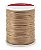 CORDÃO DE CETIM 1MM ARTEPUNTO CD001 COR 035 CHAMPANHE 50 MTS - Imagem 1