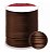 CORDÃO DE CETIM 2MM ARTEPUNTO CD001 COR 031 MARROM 50 MTS - Imagem 1