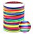 CORDÃO DE CETIM 2MM ARTEPUNTO CD001 COR 015 MULTICOR 50 MTS - Imagem 1