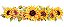 TRANSFER TÊXTIL 24X7CM TTB4L-005 BARRA GIRASSOL - Imagem 1