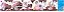 TRANSFER TÊXTIL 45X9,15CM TTB6-014 BARRADO CHOCOLATE CANDY - Imagem 1