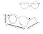 OCULOS PARA AMIGURUMI 9X3,6 REF 455440 COR 10 TRANSPARENTE CÍRCULO - Imagem 1