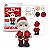 KIT AMIGURUMI COLEÇÃO NATAL 2025 COR 1 PAPAI NOEL C GORRO APROX 23 CM - Imagem 1