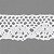 RENDA DE ALGODÃO REF-RA019 COR 001 BRANCO 2,10CM 10 MTS ARTEPUNTO - Imagem 1