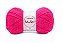 FIO MOLLET CIRCULO COR 0385 ROSA NEON 100 G - Imagem 1