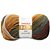 FIO BATIK CIRCULO 100G COR 9467 GALAXIA MARROM VERDE - Imagem 1