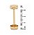 REGULADOR DE METAL 37MM REF 474436 COR 20 DOURADO 6 UNID - Imagem 1
