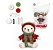 KIT AMIGURUMI NATAL 2026 COR 4 URSO SAMUEL - Imagem 1