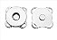 BOTÃO IMANT COST 18MM 6 UNID NIQUEL - Imagem 1