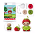 Kit Amigurumi Coleção Fofurinha cor 3 Morango - Imagem 1