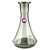 Vaso Joy Hookah Tower 30cm - Fumê - Imagem 1