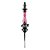 Kit Stem Narguile Regal Prince Diamond Purple Candy + Prato Regal Tray Black - Imagem 2