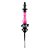 Kit Stem Narguile Regal Prince Diamond Pink + Prato Regal Tray Black - Imagem 2