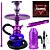 Kit Narguile Completo Anubis Little Monster Velvet - Roxo KIT587 - Imagem 1