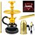 Kit Narguile Completo Anubis Little Monster Velvet - Dourado KIT591 - Imagem 1