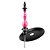 Kit Stem Narguile Regal Bishop Diamond Pink + Prato Regal Tray Black - Imagem 1