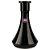 Vaso Joy Hookah Tower 26cm - Preto - Imagem 1