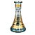 Vaso Bless Hookah Paris Tower 30CM - Azul - Imagem 1