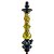 Stem Narguile Amazon Hookah Pride Cartier - Preto/Topazio Yellow - Imagem 1