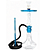 Narguile Amazon Hookah Future - Azul/Onix Azul/Twist Clear - Imagem 1