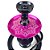 Kit Narguile Completo Black Hookah Mini Monster - Rosa M KIT683 - Imagem 2