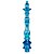 Stem Narguile Zeus Two Hoses - Azul Claro - Imagem 1