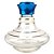 Vaso Reposição Amazon Hookah Future Prime - Azul/Clear - Imagem 1