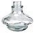 Vaso BR Glass Sky Genie 14cm - Transparente - Imagem 1