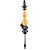 Stem Narguile Zeus Hookah New Edition 2 Respiros - Preto Fosco/Natural - Imagem 1