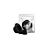 Kit De Borracha Soft Touch Temple - Preto - Imagem 1
