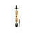 Stem Narguile Marajah Hookah Umbrella Grande Preto/Marrom Carvalho - Imagem 1