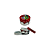 Dichavador De Metal DK 3F Desenho - Mario Vermelho - Imagem 1