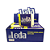 Bloco De Piteira Aleda Azul Extra Larga (20 Livretos C/50 Folhas) - Imagem 1