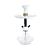 Narguile Completo Amazon Skin - White Black - Imagem 1