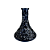 Vaso Styx 25cm - Black - Imagem 1