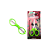 Tesoura ABDZ Dobrável Round PP - Green - Imagem 1