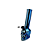 Bong De Vidro DK Skull Metálico - Blue - Imagem 1